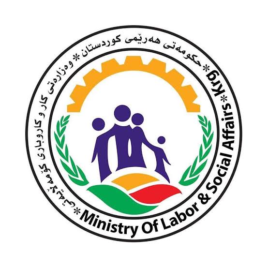 Ministry of Labour and Social Affairs · KRG logo